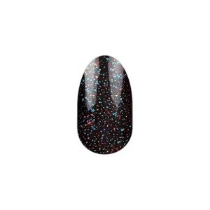 Color Street SUPERNOVA Prism FX Black With Red Blue Flecks Nail Strips Set